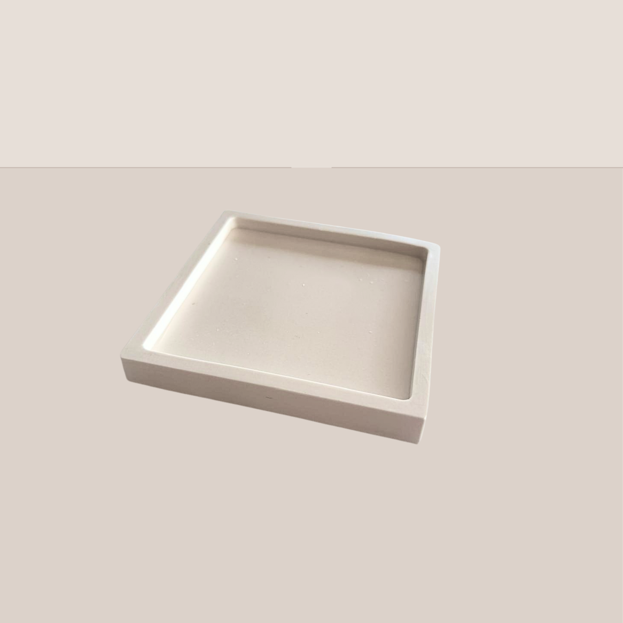 Untersetzer Bubblekerze Weiss