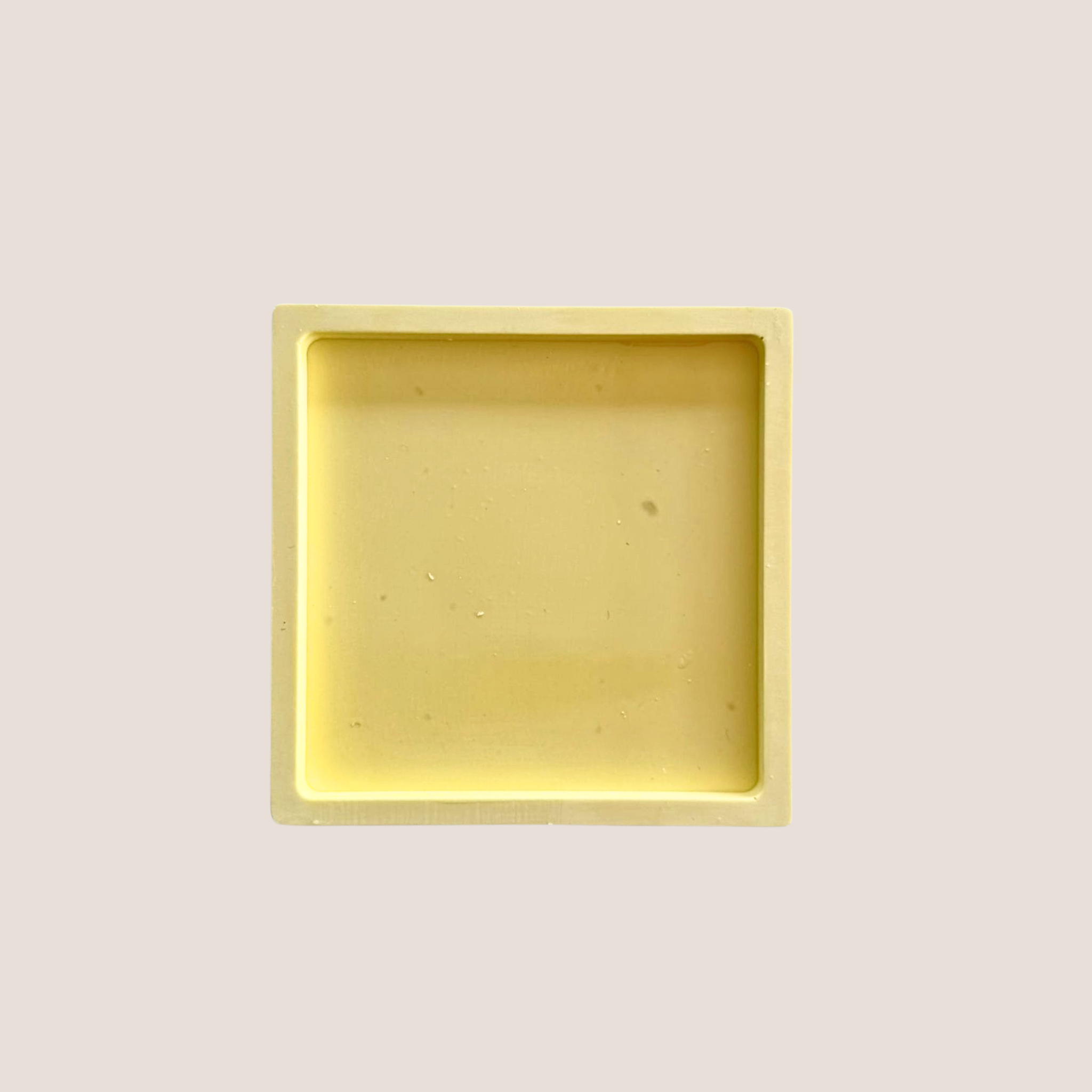 Untersetzer Bubblekerze Gelb