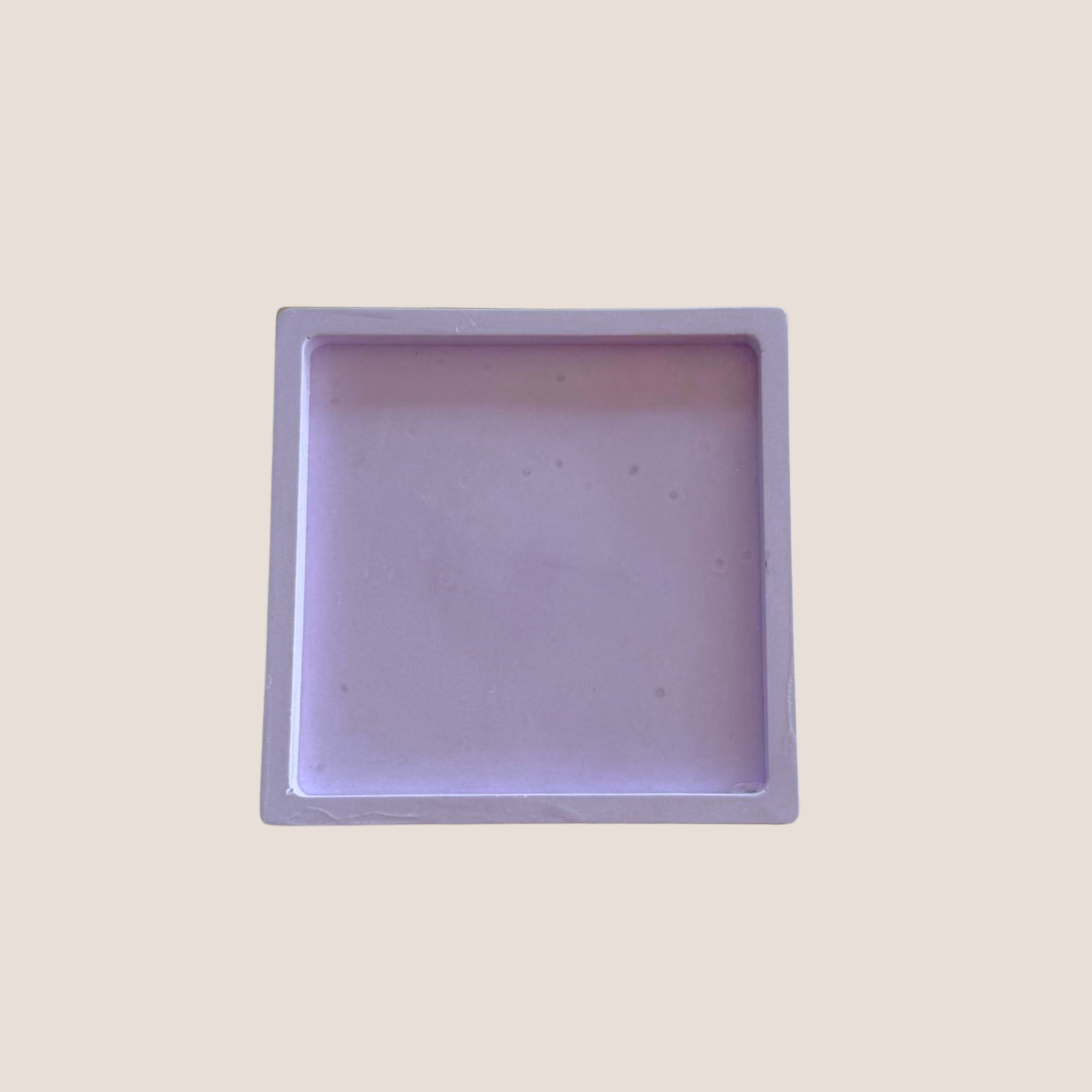 Untersetzer Bubblekerze Flieder