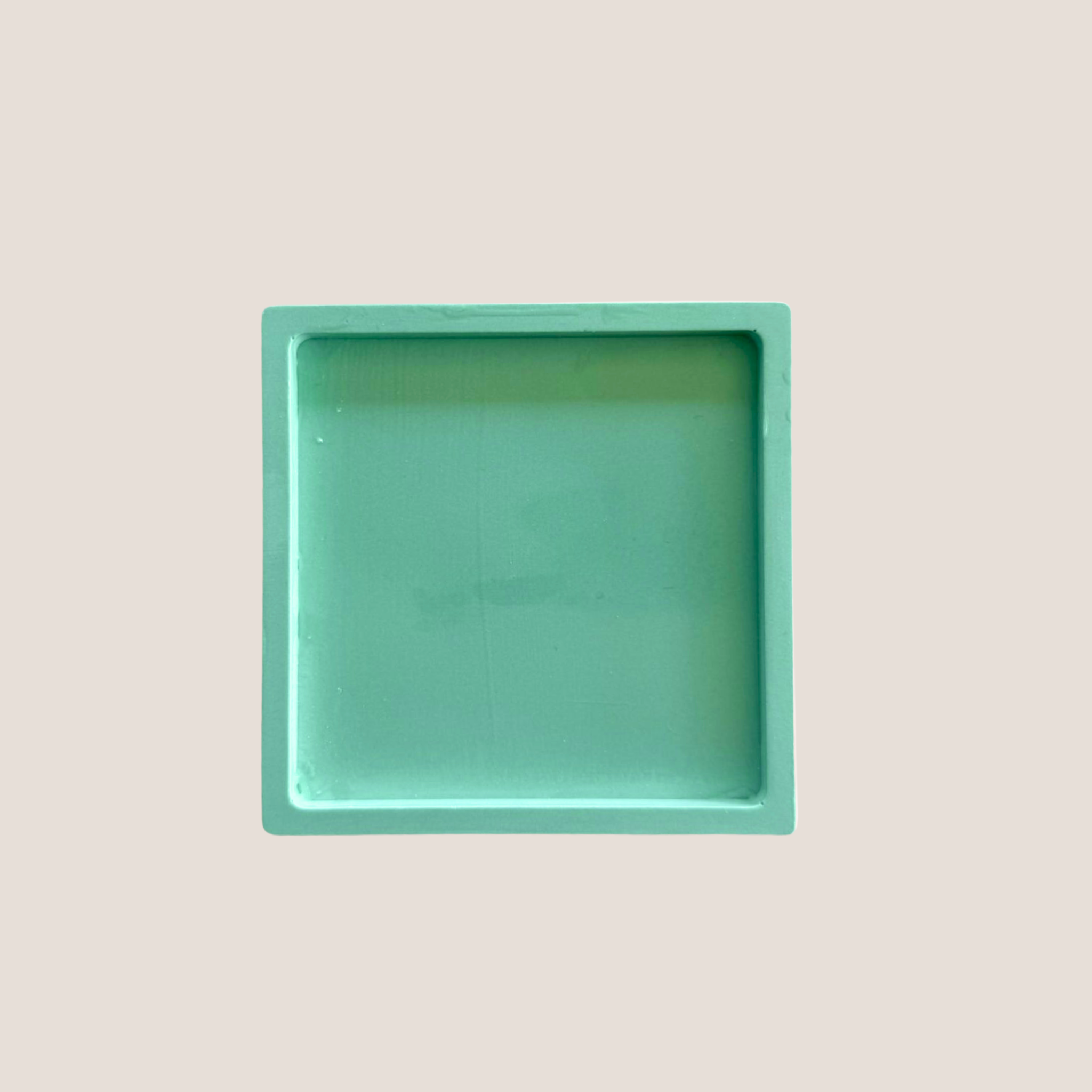 Untersetzer Bubblekerze Mintgrün