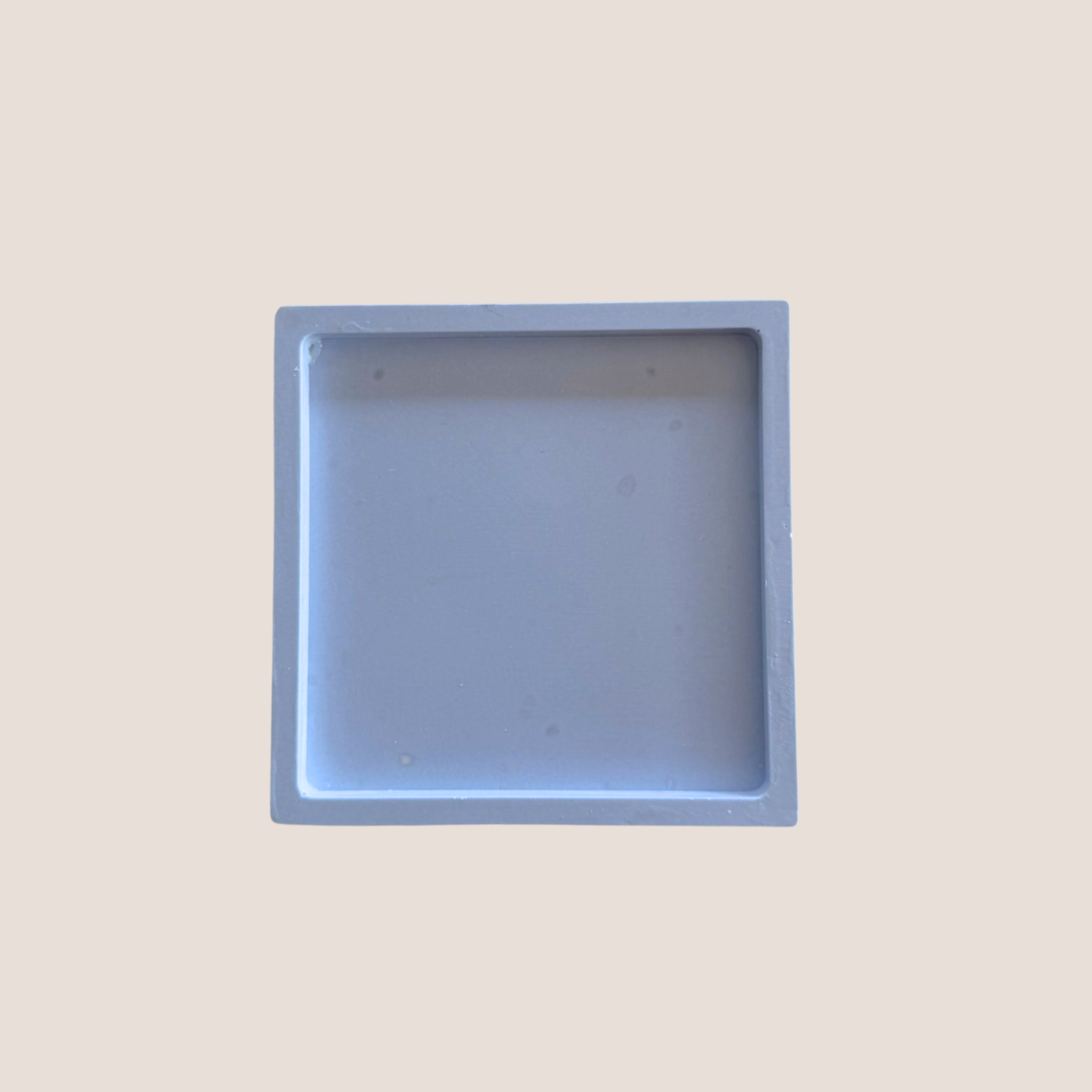 Untersetzer Bubblekerze Hellblau